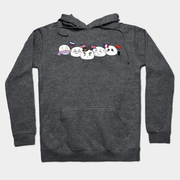 Mochi Allies Hoodie by Silentrebel